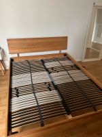 Doppelbett Wildeiche 160x200 plus zwei Lattenroste Friedrichshain-Kreuzberg - Kreuzberg Vorschau