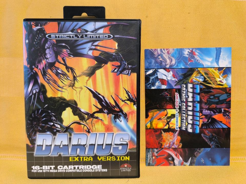 Sega Mega Drive - Darius Extra Version - Modul Hülle Anleitung in Kelsterbach