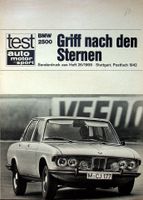 BMW 2500 im TEST - AMS - Sonderdruck 26/1968 Dresden - Reick Vorschau