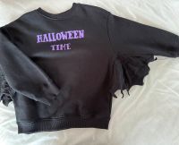 Zara Halloween Pullover Sweatshirt mit Fledermaus Flügeln Gr. 116 Sachsen - Claußnitz Vorschau