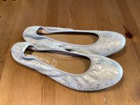 Tamaris Ballerina weiß silber Gr. 38 neu Nordrhein-Westfalen - Gummersbach Vorschau