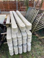 Neue Zaunpfähle Beton Pfosten 2,5m 14x14cm Garten Zaunpfosten Brandenburg - Vetschau Vorschau