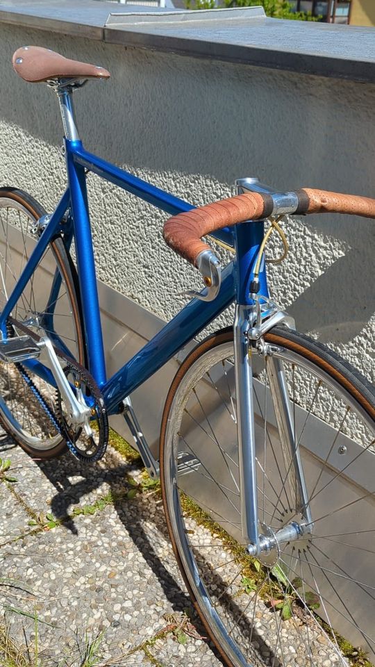 Schindelhauer Hektor  RH 56cm electric blue Rennrad, Bahnrad in München