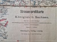 Historische Straßenprofilkarte des Königreichs Sachsen Sachsen - Kesselsdorf Vorschau