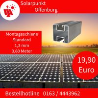 Photovoltaik Montageschiene Standard 1,3 mm 3,60 Meter Baden-Württemberg - Hohberg Vorschau