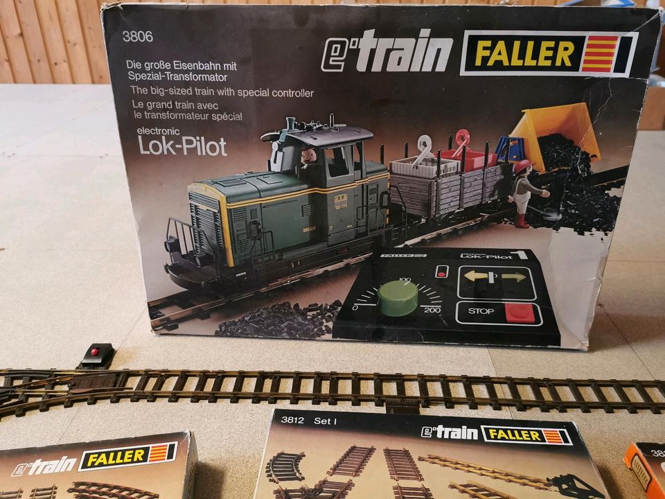 Faller E Train Zug Hit Eisenbahn Spur 0 modelleisenbahn playmobil in Bayern  - Lauingen a.d. Donau | Modellbau gebraucht kaufen | eBay Kleinanzeigen ist  jetzt Kleinanzeigen
