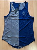 Gymshark Tanktop Stringer Neu mit Etikett Gr. XL Blau Weiß Nordrhein-Westfalen - Burscheid Vorschau