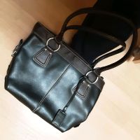 Handtasche L.Credi, schwarz/braun Leder, Gebrauchsspuren Nordrhein-Westfalen - Meckenheim Vorschau