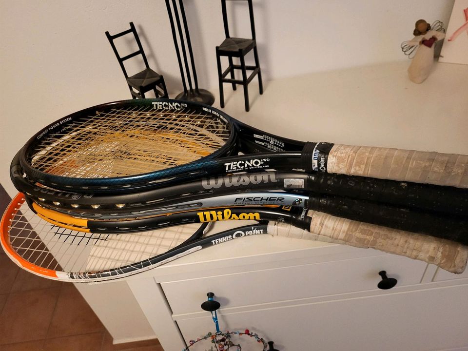 Tennisschläger Set, zB. für Trainer in Bönningstedt