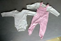 Set Langarmbody Pullover + Overall Latzhose 62/68 Herzen Hannover - Ahlem-Badenstedt-Davenstedt Vorschau