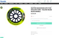 NEU - 97g Matter Wheels F1 Marathon Lite 8 x Rollen 100mm Düsseldorf - Pempelfort Vorschau