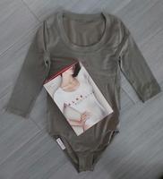 FALKE Body taupe/helles oliv finecotton Größe M 40-42 mit 3/4 Arm Rheinland-Pfalz - Haßloch Vorschau