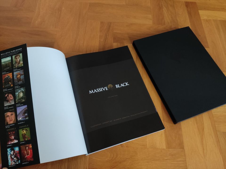 Bildband / Artbook "Massive Black: Volume One" von Ballistic in Dresden