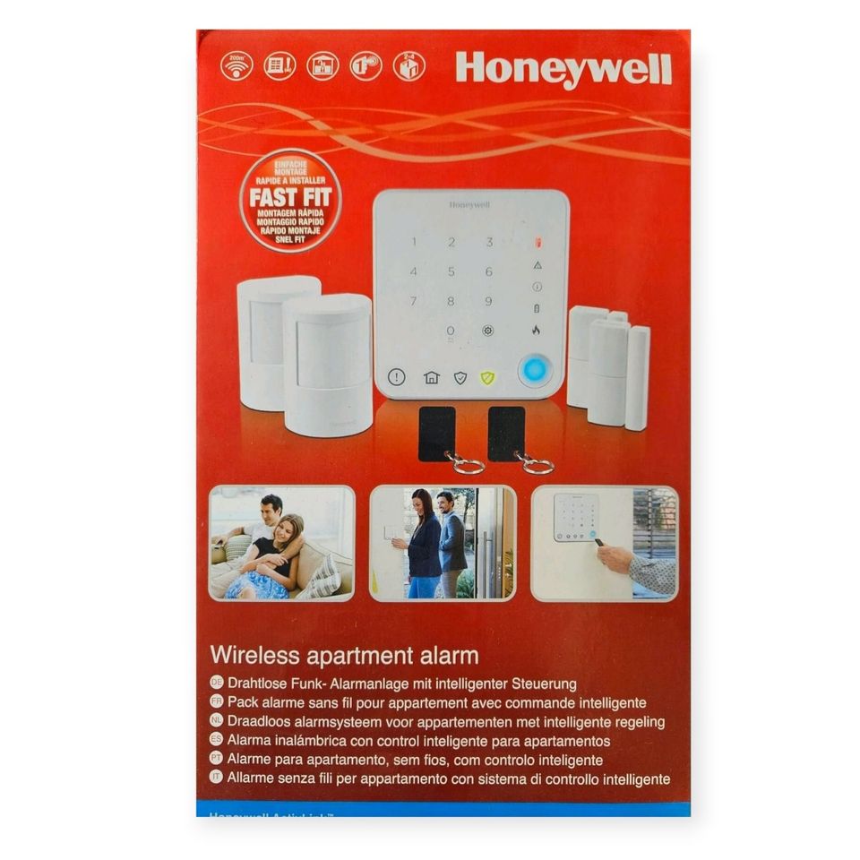 Honeywell Home Security Funk Alarmanlagen Starter Set HS330S A28X in Hamburg