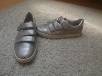 Sneaker von Paul Green - Gr. 37,5 - Klettverschluss, silberfarben Baden-Württemberg - Esslingen Vorschau
