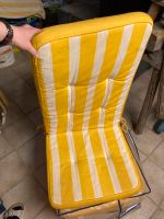 6 dicke Sitzpolster  Stuhlauflagen Gartenstühle hochlehner gelb Bayern - Markt Schwaben Vorschau