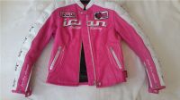 Icon Motorradlederjacke "Kitty" pink, weiß, xs Hannover - Döhren-Wülfel Vorschau