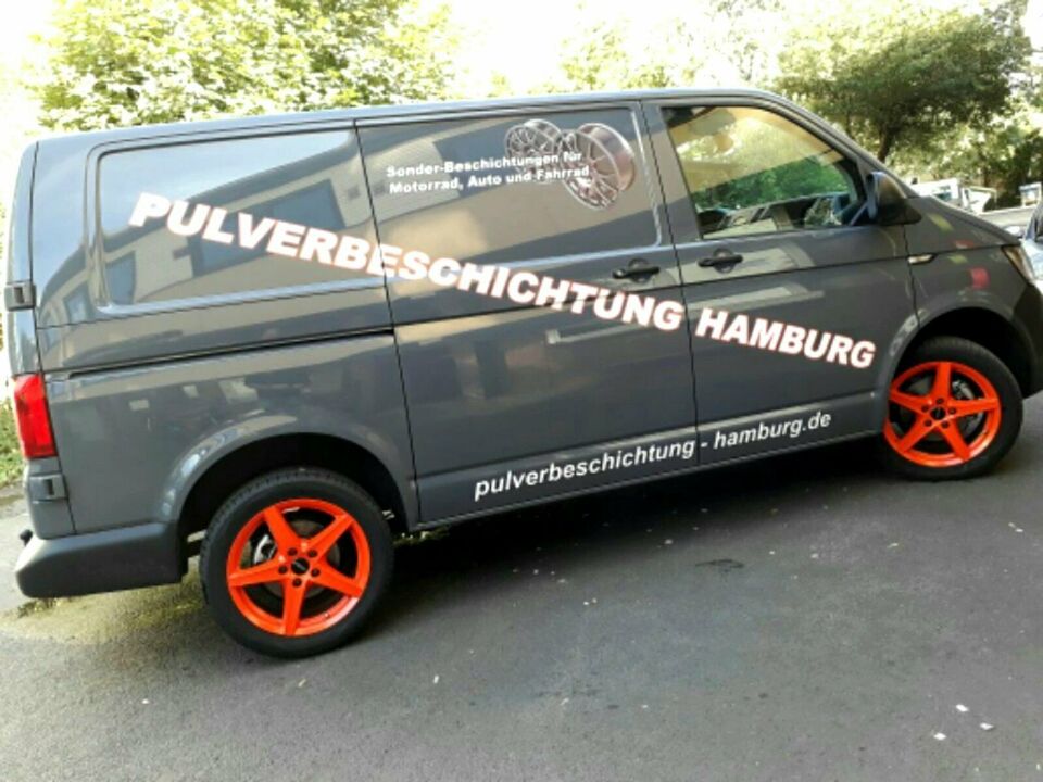 Pulverbeschichtung Auto & Motorrad Felgen + entf Bordsteinschaden in Hamburg