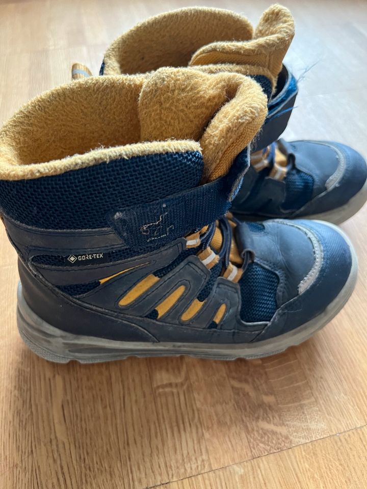 Superfit Schuhe Stiefel Mars blau gelb 30 in Feldkirchen