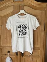 HOLLISTER Weißes Tshirt mit dunkelblauer Schrift Gr. M Bayern - Ingolstadt Vorschau