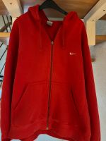 Nike Herren Sweat Jacke rot Gr. XL Hessen - Rotenburg Vorschau
