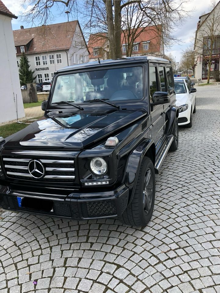 Mercedes-Benz G 500 V8 /Designo/20 Zoll AMG/großer Service neu in Ulm