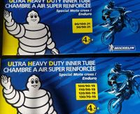 Michelin Schlauch-set Motocross 4 mm 100 110 120/90-19 80/100-21 Sachsen-Anhalt - Naumburg (Saale) Vorschau