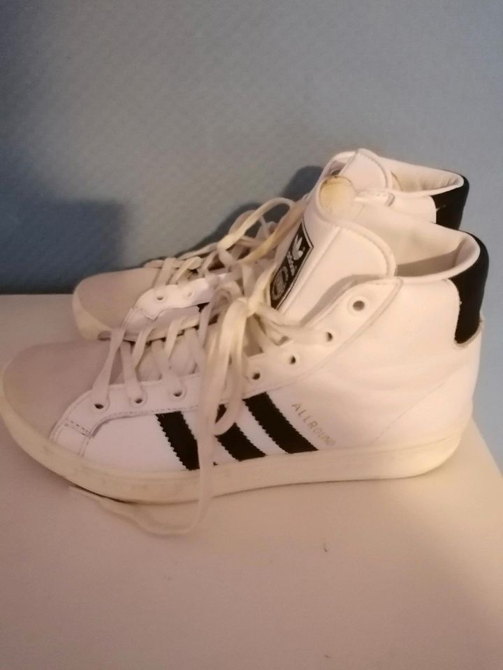 Adidas allround high weiss hotsell