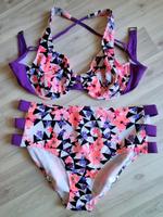 Rainbow Bikini Bonprix Größe 46 Bayern - Gerhardshofen Vorschau