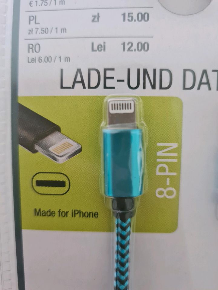 Lade- und Datenkabel Iphone in Nordholz