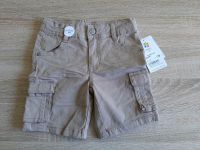 Shorts Kurze Hose beige hellbraun Topolino Gr. 104 NEU Brandenburg - Paulinenaue Vorschau