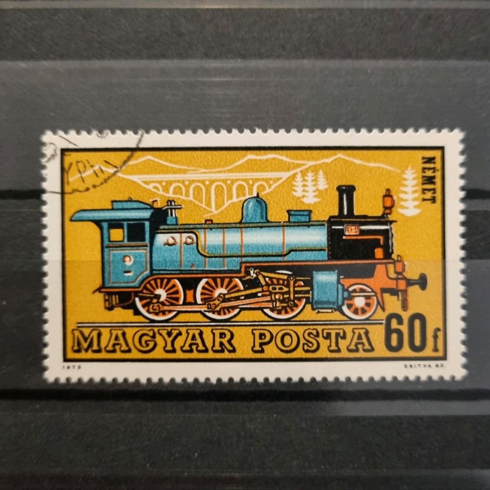 Ungarn 8 Briefmarken Lot Eisenbahn Bahn Lok Zug #0230 in Aurich