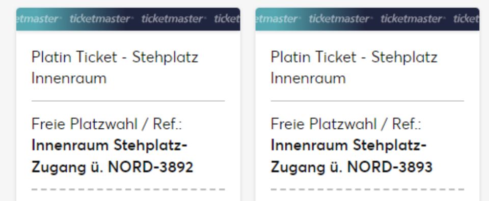 Travis Scott Utopia Köln 2 mal Platin Ticket Stehplatz Innenraum in Karlsruhe