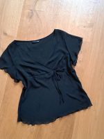 H&M Bluse 40 42 schwarz Chiffon transparent Flügelärmel Tunika Baden-Württemberg - Karlsruhe Vorschau