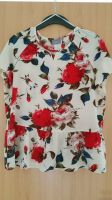 b.young Bluse Shirt Blumenmuster Rüsche Gr.40 NEUwertig NP 39,95€ Nordrhein-Westfalen - Jülich Vorschau