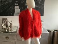 Strickjacke Cardigan Mohair Alpaka Wolle orange Hamburg-Nord - Hamburg Hohenfelde Vorschau
