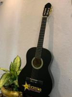 Harley Benton schwarze Gitarre mit Tasche, Musikinstrumente,Musik Niedersachsen - Wolfenbüttel Vorschau