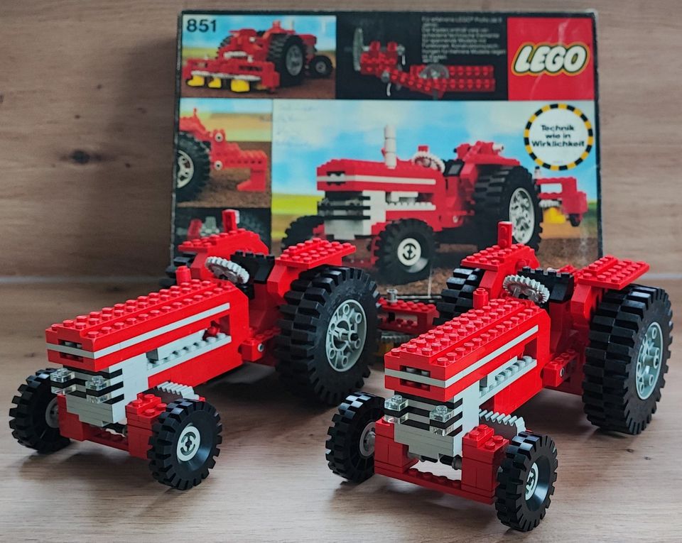 Doppelpack - Lego Technic 851 - 2x Traktor inkl. OVP (Technik) in Saarbrücken
