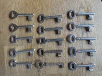 15 alte Schlüssel - Türschlüssel - Bartschlüssel Hessen - Lichtenfels Vorschau