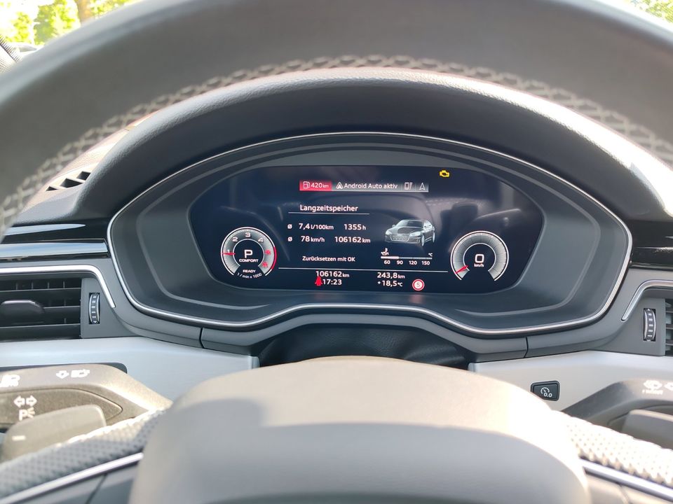 Audi A5 SB 2.0 TDI - QUATTRO/SLINE/B&O/VIRTUAL/STHZ/HD-MATRIX in Mindelstetten