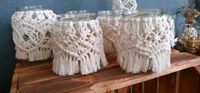 Windlicht Vase Makramee Boho Diy Tischdeko Hochzeit vintage Nordrhein-Westfalen - Bottrop Vorschau