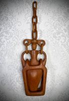 Schnitzerei aus einem Stück, Holz Kunst Afrika Sachsen-Anhalt - Leuna Vorschau