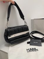 Karl Lagerfeld Leder Umhängetasche Handtasche Designer Hessen - Darmstadt Vorschau