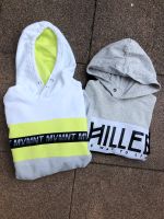 Hoodie Pullover Sweater H&M grau weiß Neon Größe 158 164 Niedersachsen - Schortens Vorschau