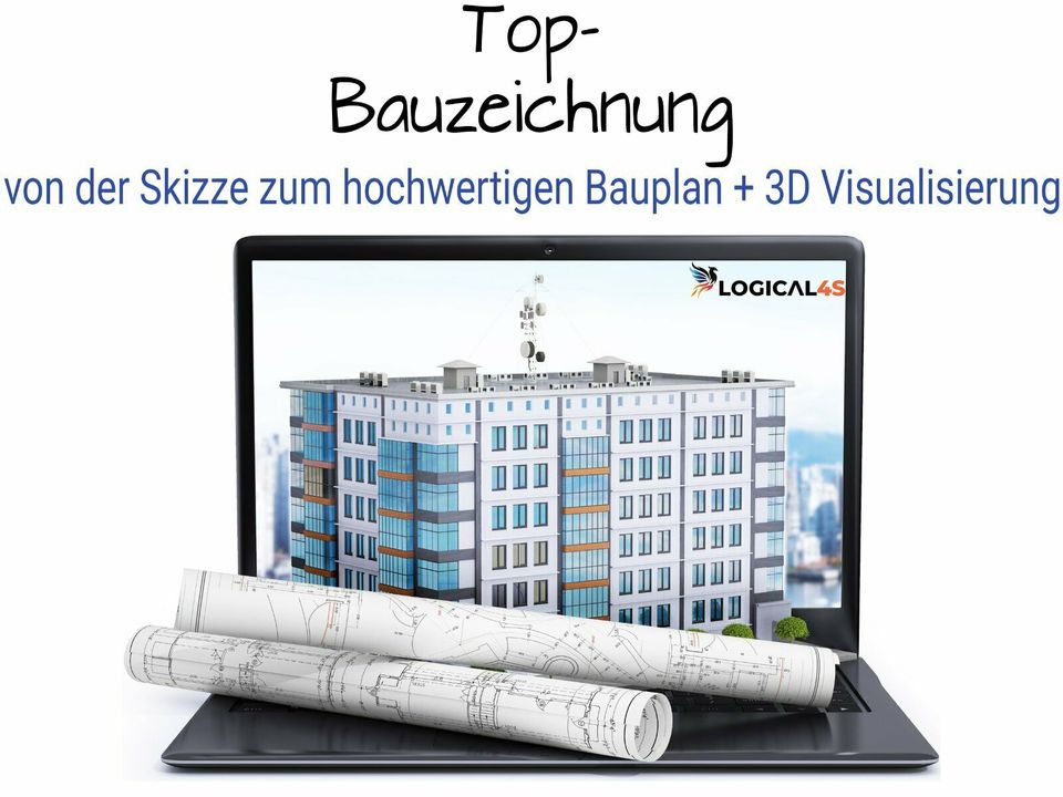 Bauzeichner CAD – 2D Bauplan Bauskizze & Visualisierung in Zimmritz