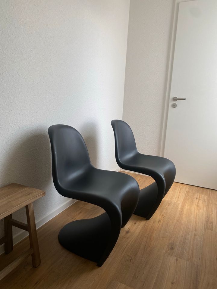 Vitra Panton chair schwarz Freischwinger Verner Panton Original in Wolfsburg