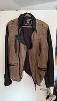 Vintage Leder Tigha Jacke Jeansjacke XXL Nordrhein-Westfalen - Hamm Vorschau