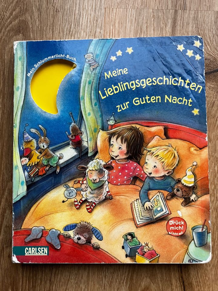 Bücher mit Licht / leuchtender Mond - Gute Nacht / Gebete in Julbach