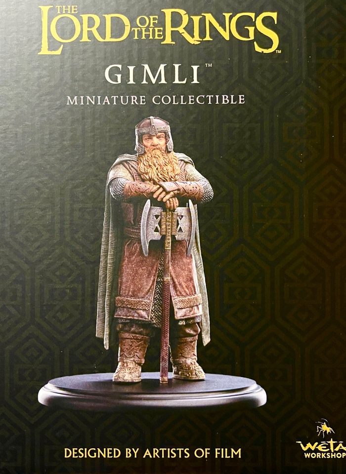 Gimli 1/10 Herr der Ringe Mini Statue 15cm Weta Sideshow in Mayen