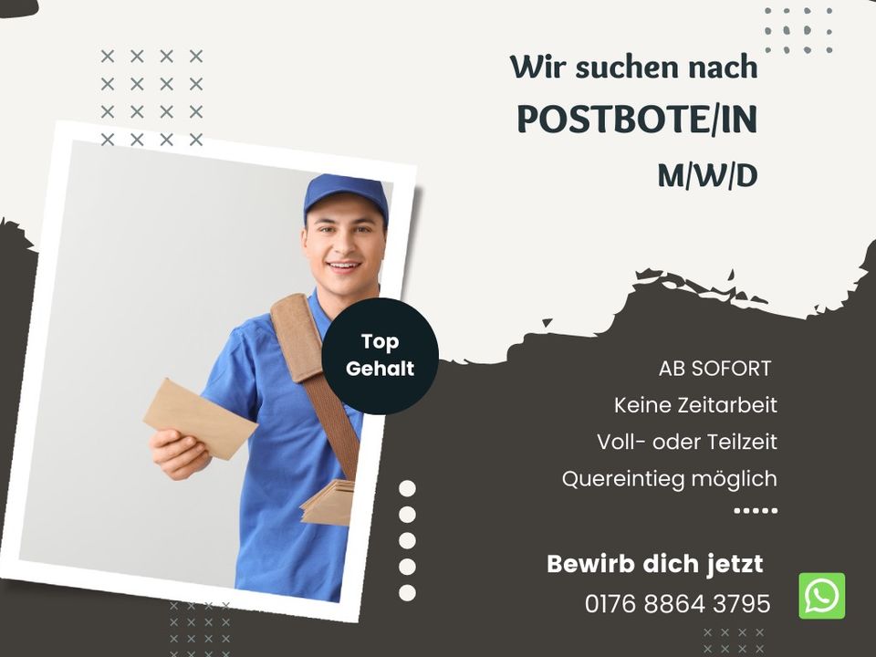 Postbote/in gesucht (m/w/d) in Berlin